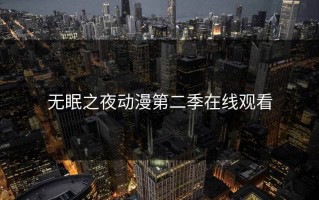 无眠之夜动漫第二季在线观看