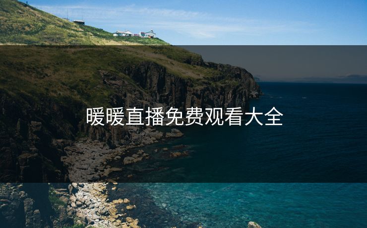 暖暖直播免费观看大全